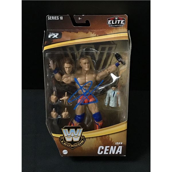 JOHN CENA SIGNED ACTION FIGURE - WWOC COA