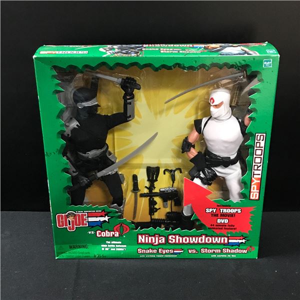 GI JOE NINJA SHOWDOWN ACTION FIGURES - NEW IN BOX