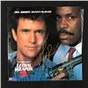 Image 1 : MEL GIBSON AND DANNY GLOVER SIGNED LASERDISC COVER - CELEBRITY AUTHENTICS COA