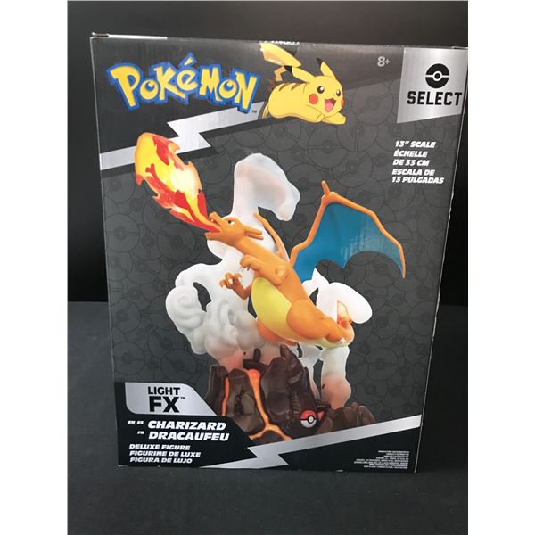 POKEMON SELECT CHARIZARD 13" DELUXE FIGURE IN ORIGNAL BOX
