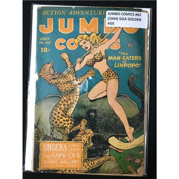 JUMBO COMIC #65 (1944) - FICTION HOUSE