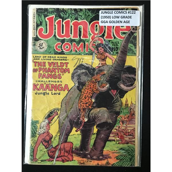 JUNGLE COMICS #122 (1950)