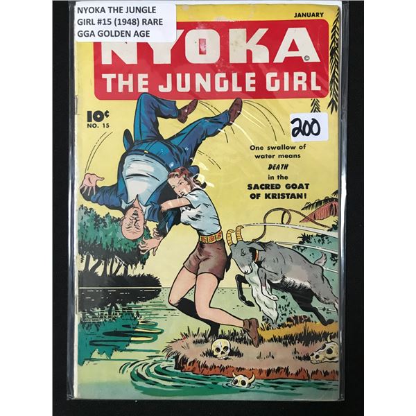 NYOKA THE JUNGLE GIRL #15 (1948)