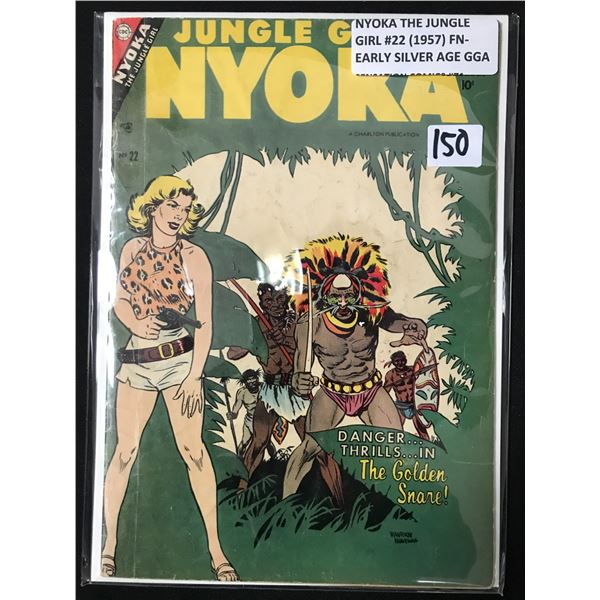NYOKA THE JUNGLE GIRL #22 (1957)