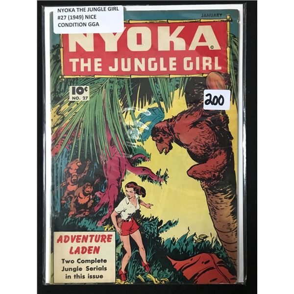 NYOKA THE JUNGLE GIRL #27 (1949)