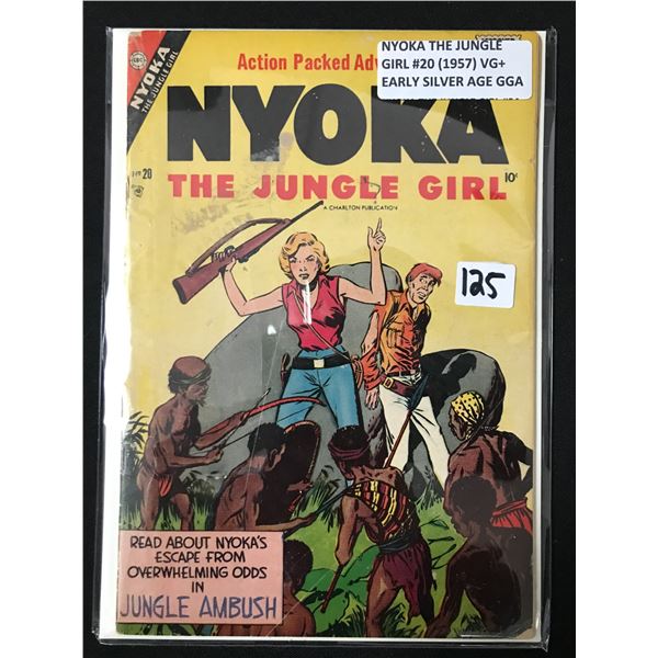 NYOKA THE JUNGLE GIRL #20 (1957)