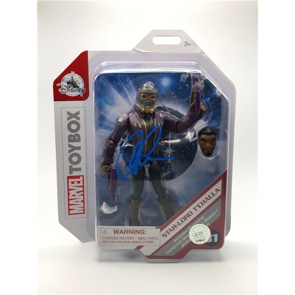 CHRIS PRATT SIGNED STAR LORD ACTION FIGURE - KB COA