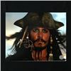 Image 1 : JOHNNY DEPP SIGNED PIRATES OF THE CARIBBEAN 8X10 - KB COA