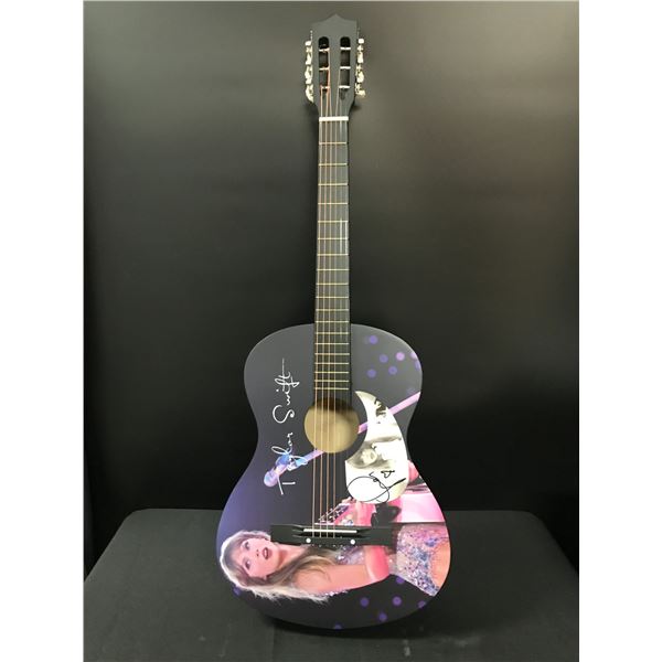 TAYLOR SWIFT SIGNED ACOUSTIC GUITAR - JSA COA
