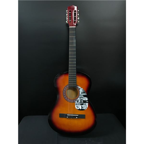 JON BON JOVI SIGNED ACOUSTIC GUITAR - JSA COA