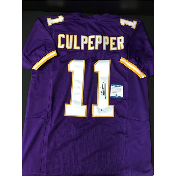 DAUNTE CULPEPPER SIGNED MINNESOTA VIKINGS JERSEY - BECKETT COA