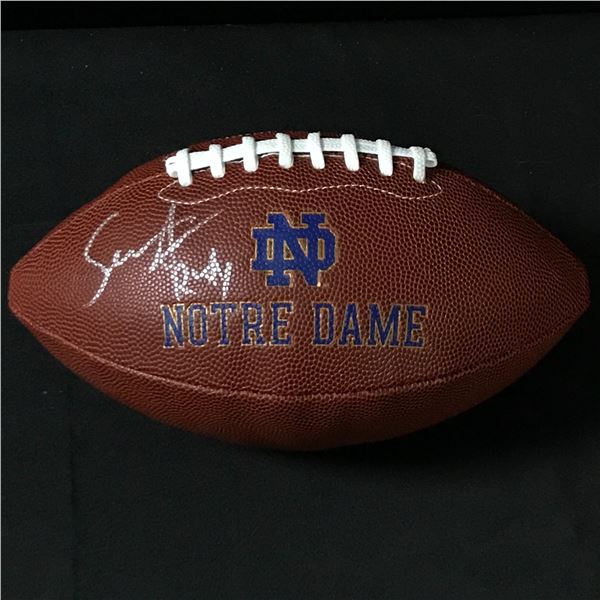 SEAN ASTIN SIGNED AND INSCRIBED NOTRE DAME FOOTBALL - WWOC COA