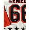 Image 2 : MARIO LEMIEUX SIGNED 1992 WALES CONFERENCE ALL STARS JERSEY - ACE COA