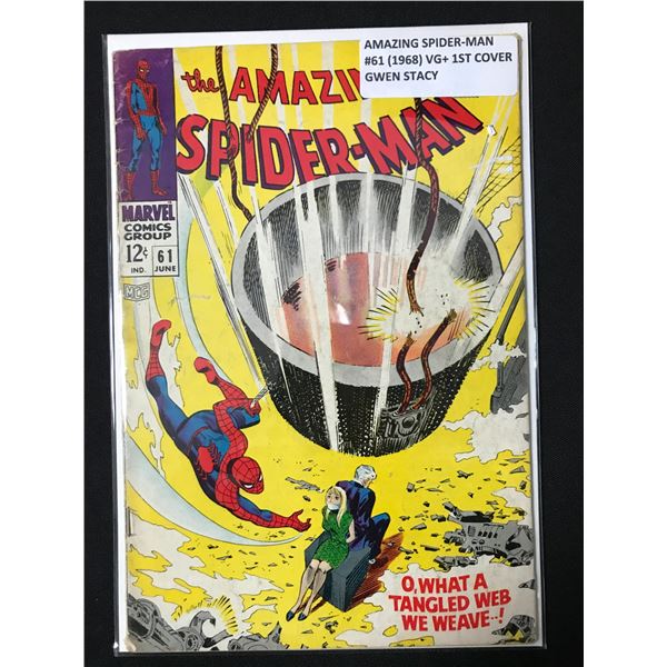THE AMAZING SPIDERMAN #61 (1968) - MARVEL COMICS