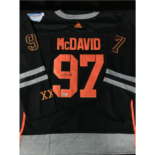 CONNOR MCDAVID SIGNED TEAM North America JERSEY - ACE COA