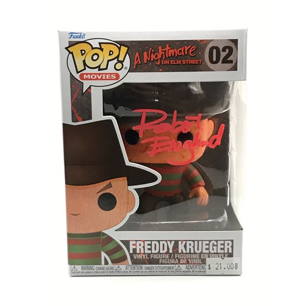 ROBERT ENGLUND SIGNED FREDDY KREUGER FUNKO POP - WWOC COA