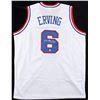 Image 1 : JULIUS ERVING SIGNED PHILADELPHIA 76ERS JERSEY - BECKETT COA