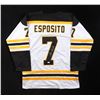 Image 1 : PHIL ESPOSITO SIGNED BOSTON BRUINS JERSEY - JSA COA