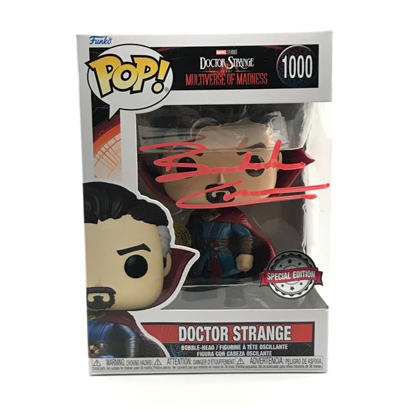 BENEDICT CUMBERBATCH SIGNED DOCTOR STRANGE FUNKO POP - KB COA