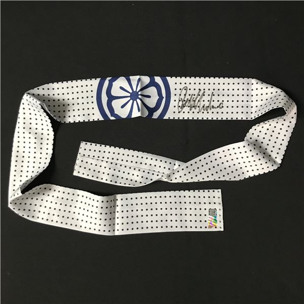 RALPH MACCHIO SIGNED KARATE KID BANDANA - ACE COA