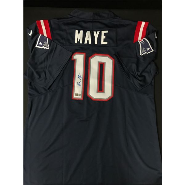 DRAKE MAYE SIGNED New England PATRIOTS JERSEY - ACE COA