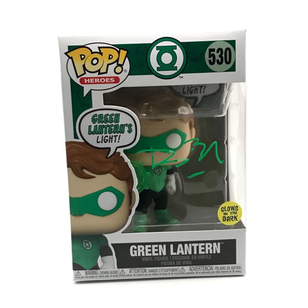 RYAN RENYOLDS SIGNED GREEN LANTERN FUNKO POP - KB COA