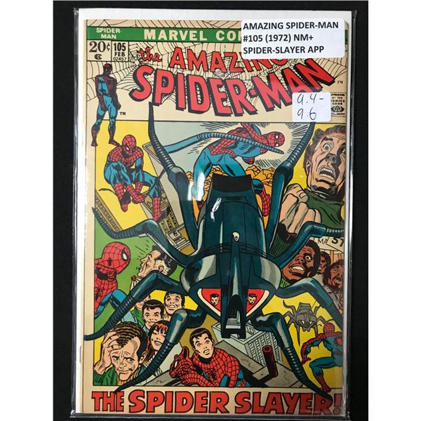 THE AMAZING SPIDERMAN #105 (1972) - MARVEL COMICS