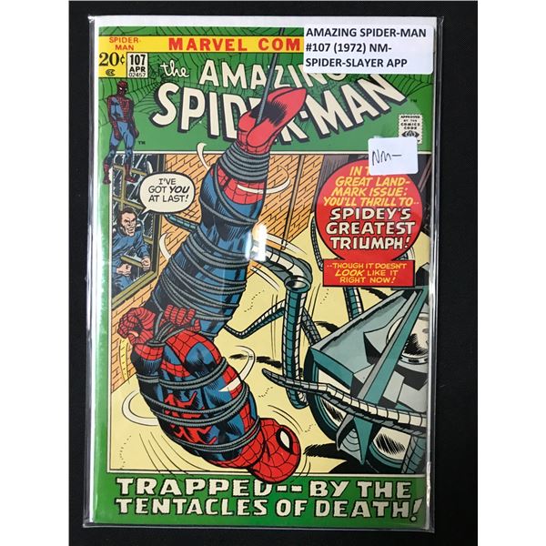 THE AMAZING SPIDERMAN #107 (1972) - MARVEL COMICS