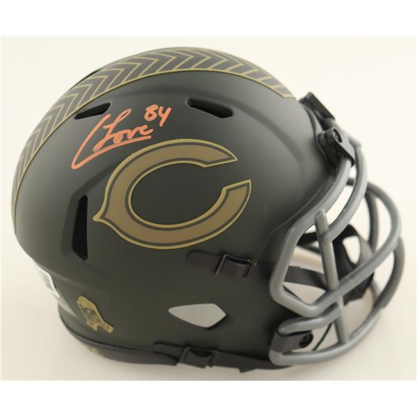 COLESTON LOVELAND SIGNED MINI HELMET BECKETT COA