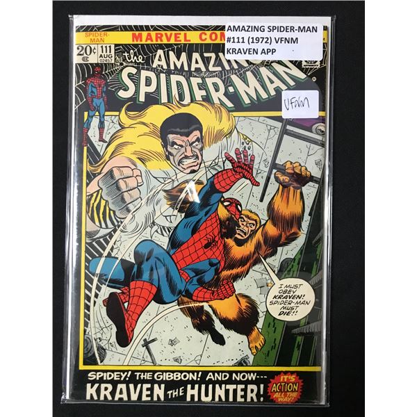 THE AMAZING SPIDERMAN #111 (1972) - MARVEL COMICS