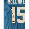 Image 2 : Ladd McConkey SIGNED Los Angeles Chargers JERSEY - ACE COA