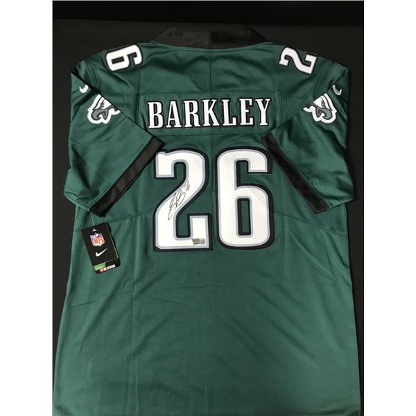 SAquon Barkley SIGNED Philadelphia Eagles FOOTBALL JERSEY - ACE COA