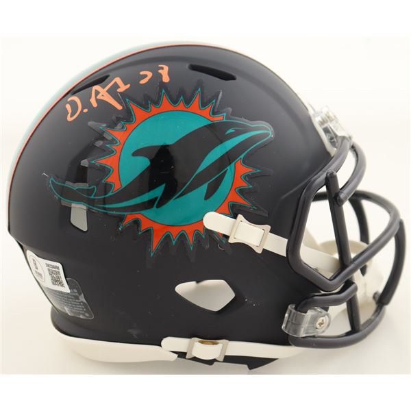 DE'VON ACHANE SIGNED MINI HELMET BECKETT COA