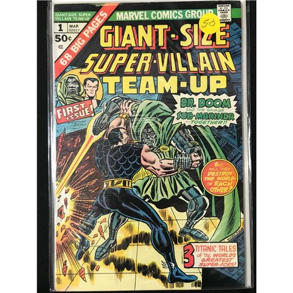 GIANT SIZED SUPER VILLAIN TEAM UP #1 - MARVEL COMICS