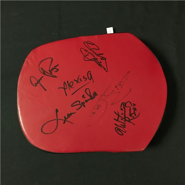 LEGENDS OF THE RING MULTI SIGNED RING PAD (LEON SPINKS...)