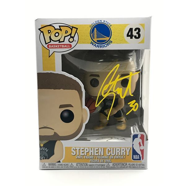 STEPHEN CURRY SIGNED FUNKO POP - ACE COA