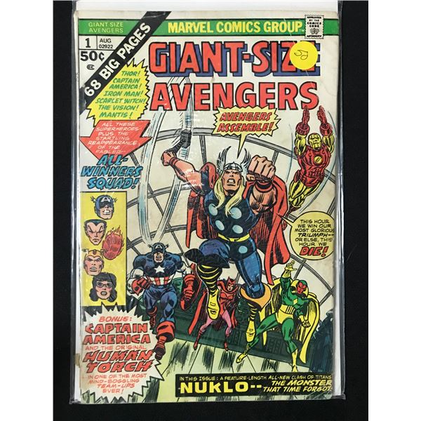 GIANT SIZE AVENGERS #1 - MARVEL COMICS