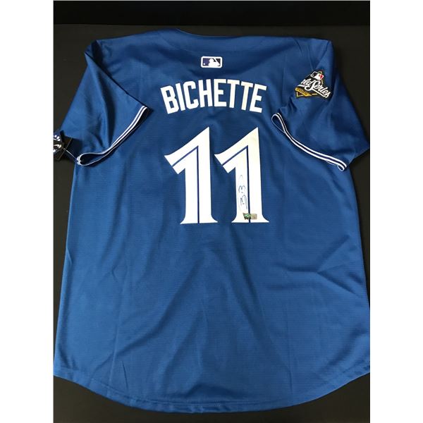 BO BICHETTE SIGNED TORONTO BLIE JAYS JERSEY - ACE COA
