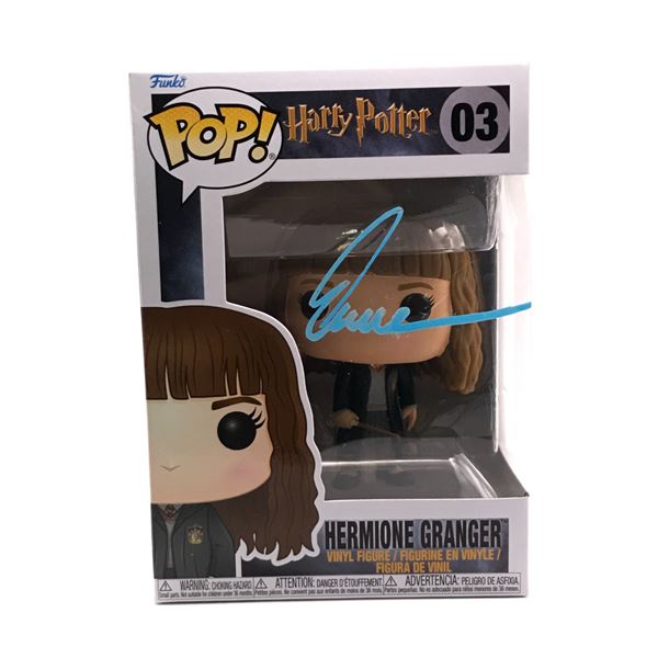 EMMA WATSON SIGNED HERMIONE GRANGER HARRY POTTER FUNKO POP - KB COA