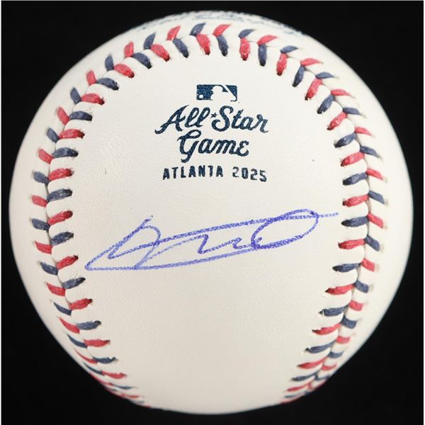VLADIMIR GUERRERO JR SIGNED BASEBALL (JSA COA)