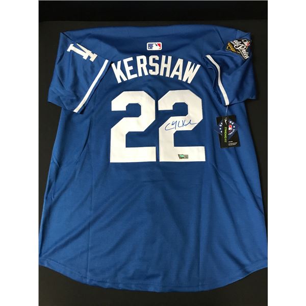 CLAYTON KERSHAW SIGNED Los Angeles DODGERS JERSEY - ACE COA