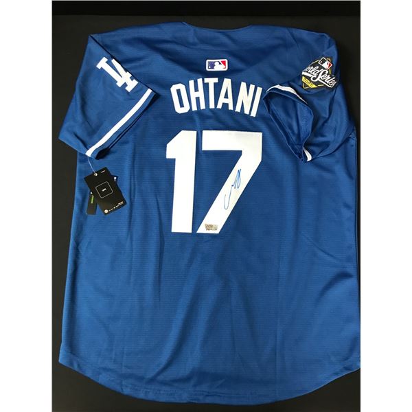 SHOHEI OHTANI SIGNED Los Angeles DODGERS JERSEY - ACE COA