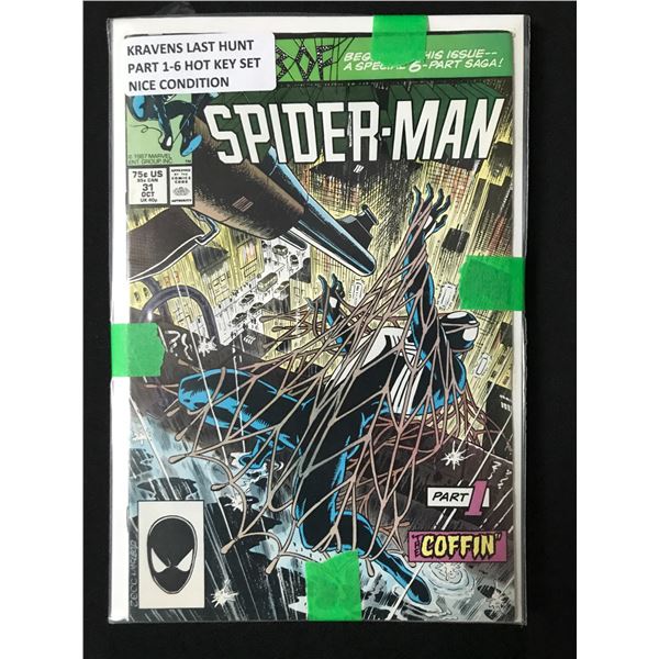 SPIDERMAN KRAVEN'S LAST HUNT #1-6 - MARVEL COMICS