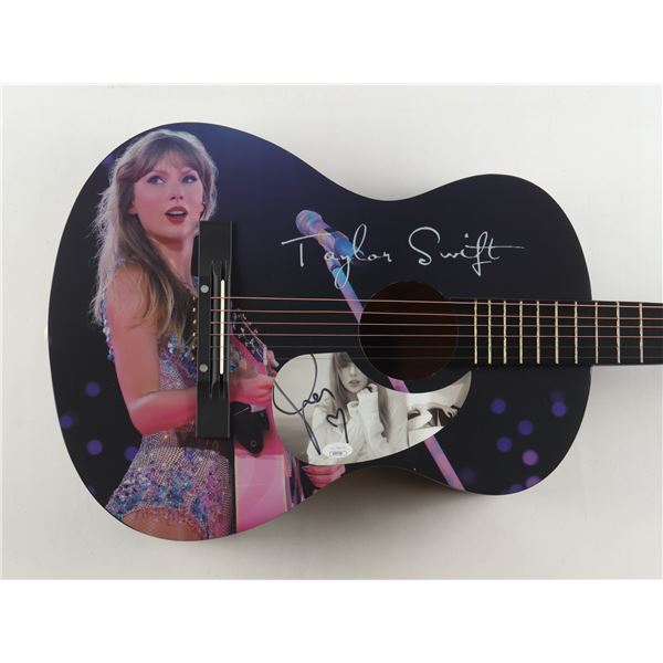 TAYLOR SWIFT SIGNED ACOUSTIC GUITAR - JSA COA