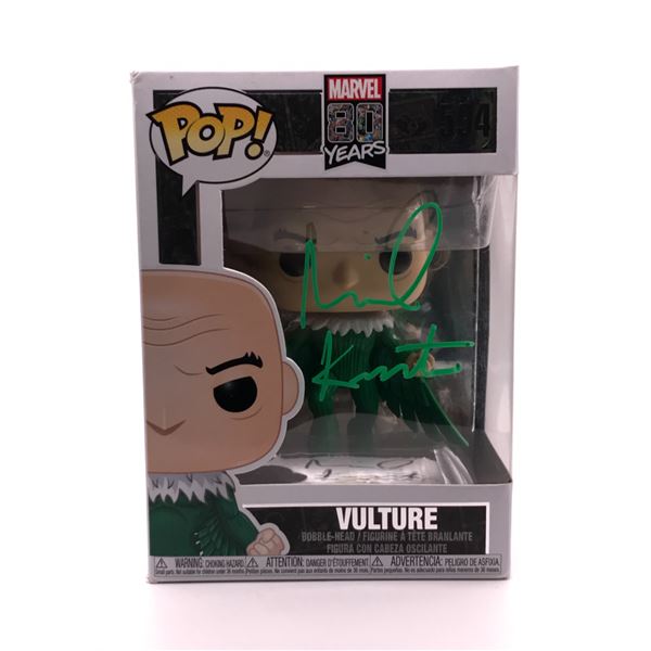 MICHAEL KEATON SIGNED VULTURE FUNKO POP - KB COA