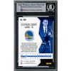 Image 2 : 2015-16 PANINI PRIZUM STEPHEN CURRY MVP AUTHENTIC STICKER AUTOGRAPH ON TRADING CARD - BECKETT COA