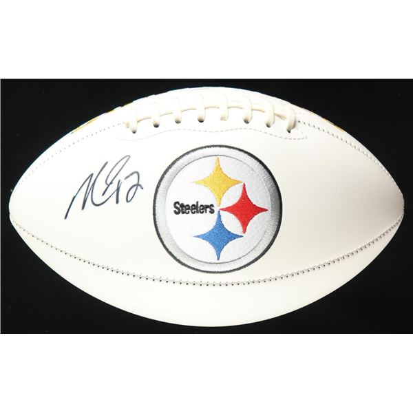 MICHAEL VICK SIGNED PITTSBURGH STEELERS FOOTBALL - BECKETT COA