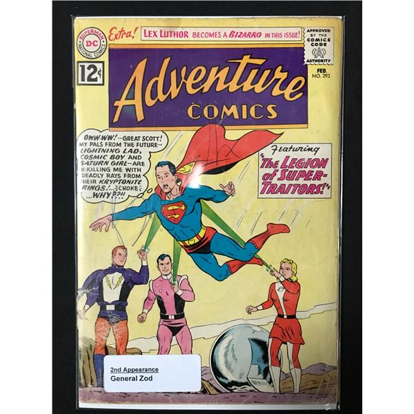 ADVENTURE COMICS #293 2ND APPEARANCE GENERAL ZOD - DC COMICS