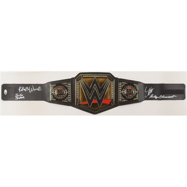 WWE Replica Heavyweight Championship Belt Signed By (4) JSA COA