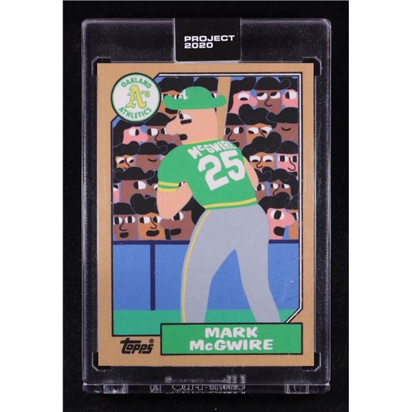 PROJECT 2020 MARK MCGWIRE TRADING CARD